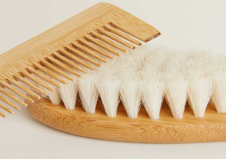 Keçi Kılı Bebek Fırçası Barış Fırça